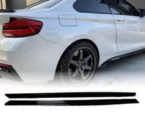F22/F23 piirded mustad läikivad