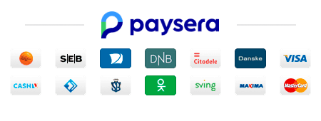 Droši maksājumi, izmantojot Paysera platformu