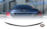 C klases W205 bagāžnieka spoileris melns spīdums