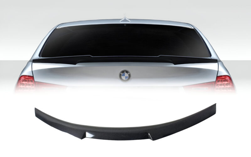 E90 M4 stiilis boot spoiler süsiniku välimusega