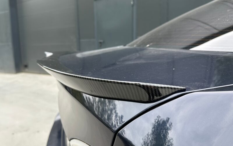 E90 M4 stiilis boot spoiler süsiniku välimusega - Image 5