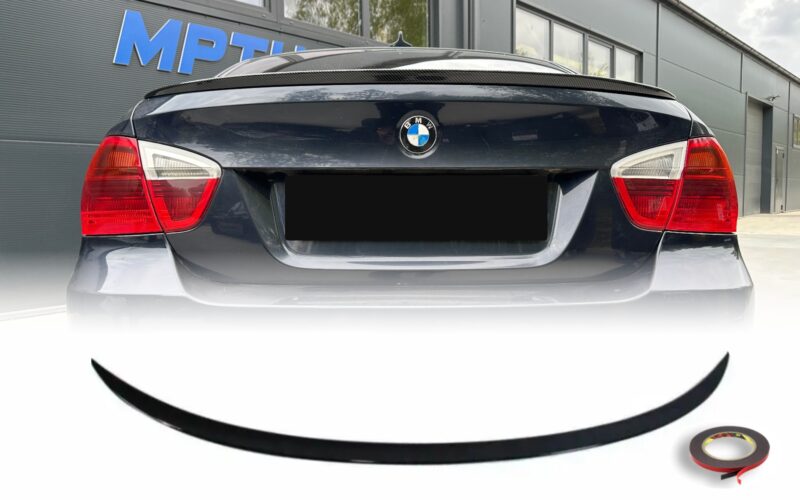 E90 M Performance pagasiruumi spoiler süsiniku välimusega