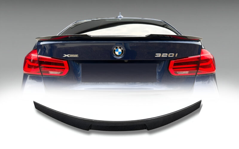 F30/F80 M4 stiilis boot spoiler süsiniku välimusega