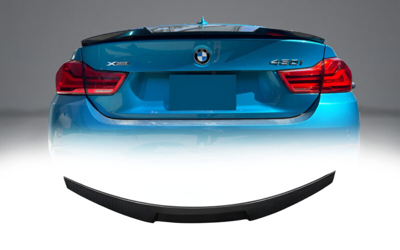 F32 M4 stiilis boot spoiler süsiniku välimusega