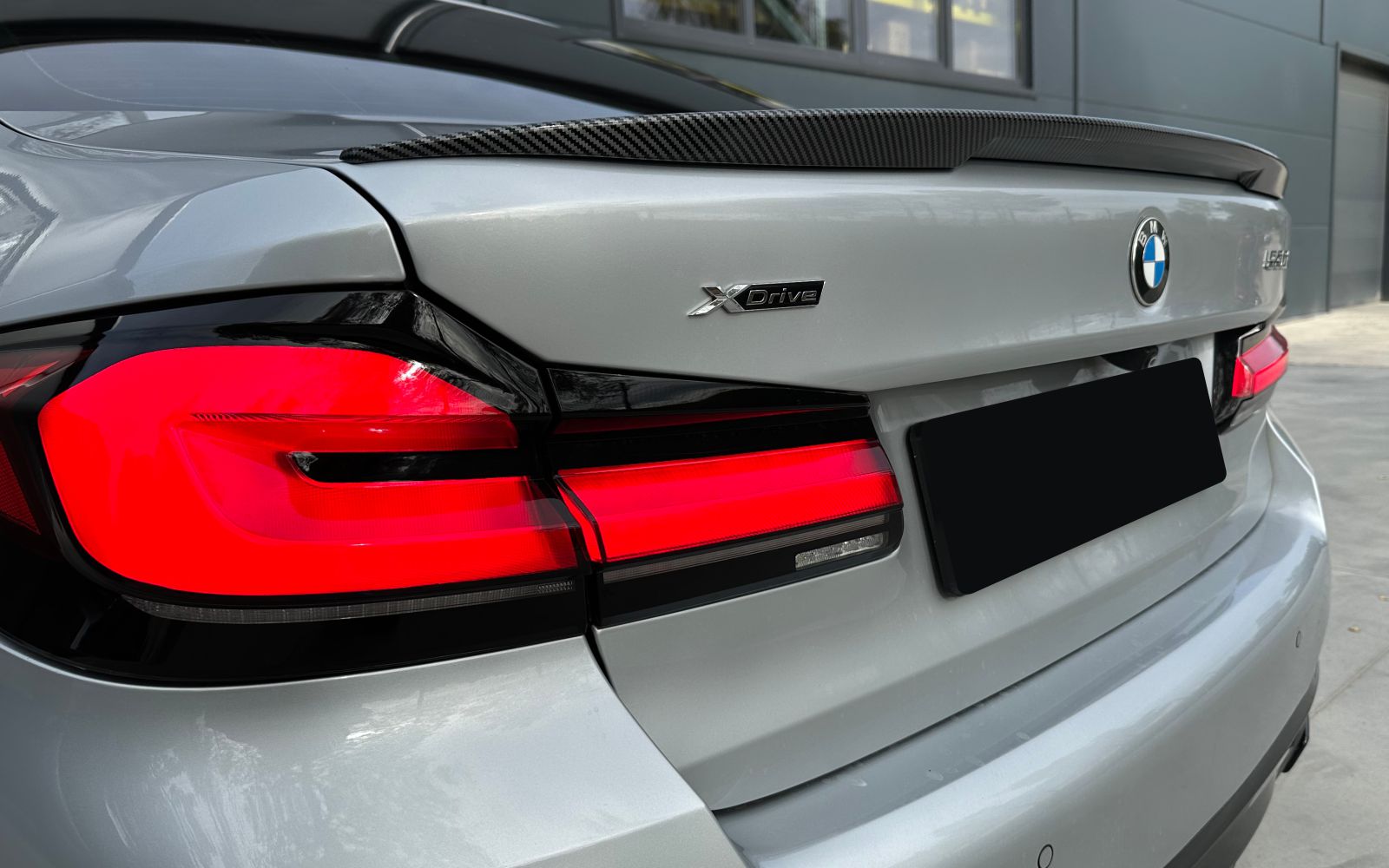 G30 M Performance bagažinės spoileris carbon look - Image 3