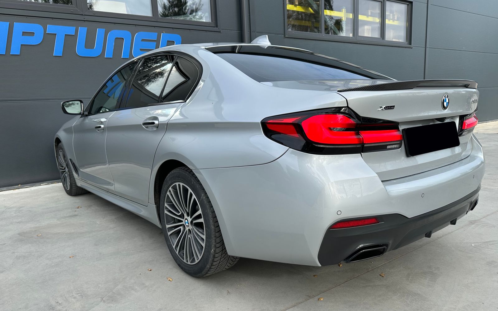 G30 M Performance bagažinės spoileris carbon look - Image 2