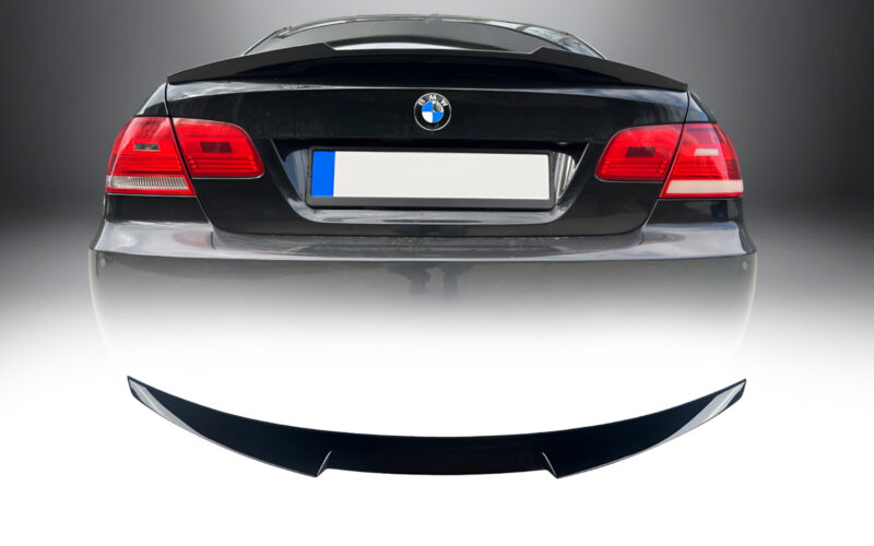 E92 M4-stiilis pagasiruumi spoiler must läikiv