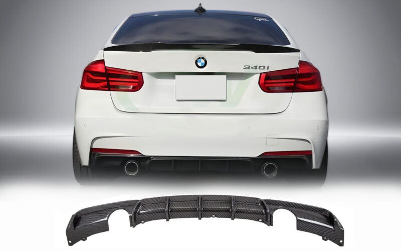 F30/F31 M Performance difuusor süsiniku välimusega