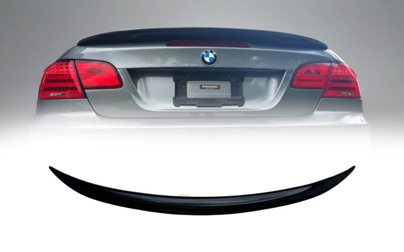 E93 M Performance pagasiruumi spoiler must läikiv