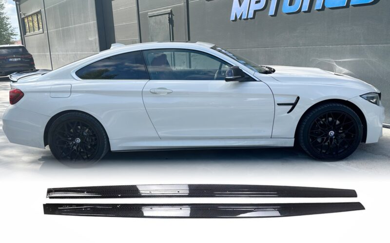 F32/F33/F36 slenksčių apdailos carbon look