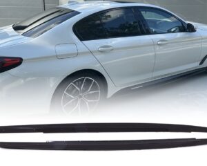 G30/G31 slenksčių apdailos juodos blizgios