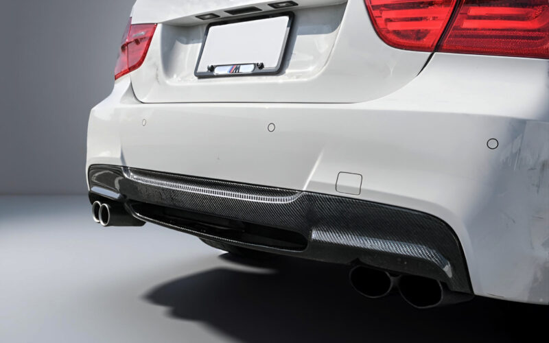 E90/E91 difuzorius carbon look 320/328/325/330 - Image 2