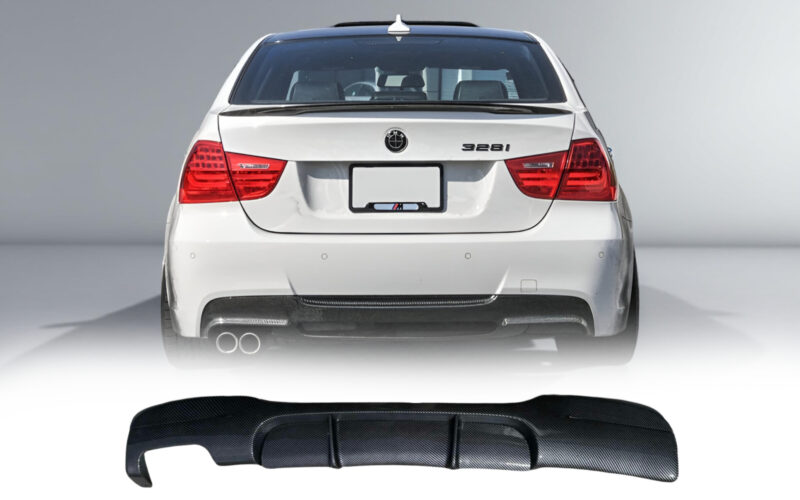 E90/E91 difuzorius carbon look 320/328/325/330