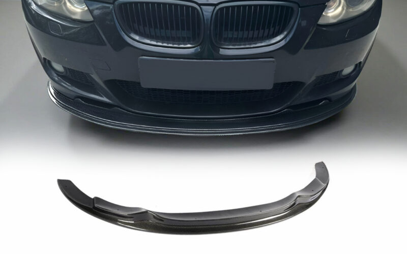 E92/E93 Pre-LCI priekšējā bampera spoileris oglekļa izskats