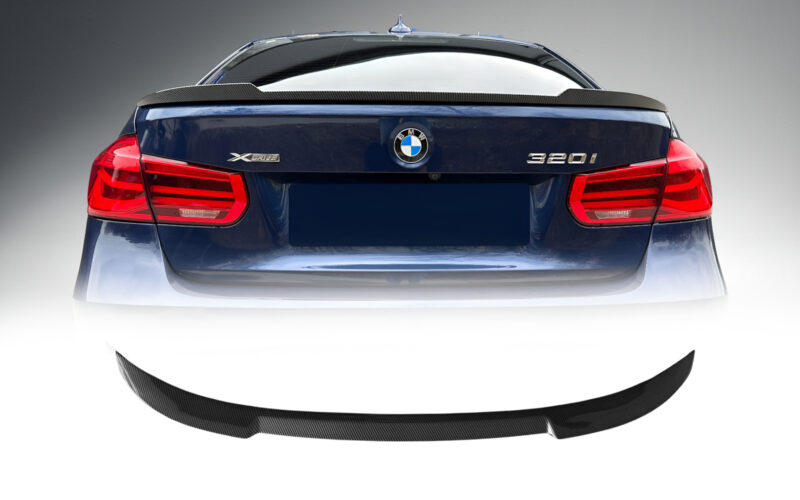 F30 CS stiilis boot spoiler süsiniku välimusega