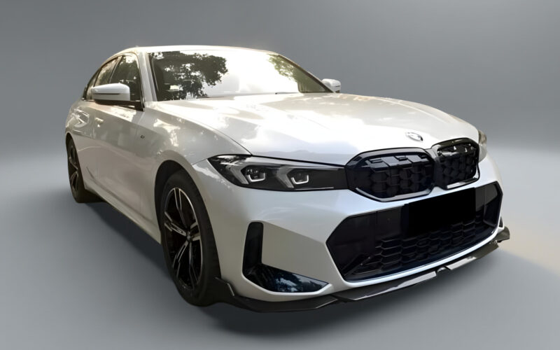 G20/G21 LCI priekinio bamperio spoileris carbon look - Image 2