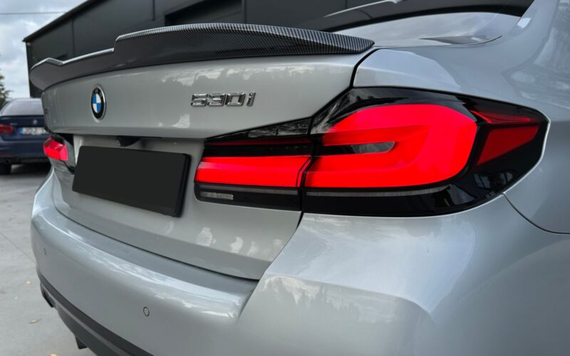 G30 CS stiliaus bagažinės spoileris carbon look - Image 3