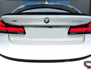 G30 M5 stiliaus bagažinės spoileris juodas blizgus