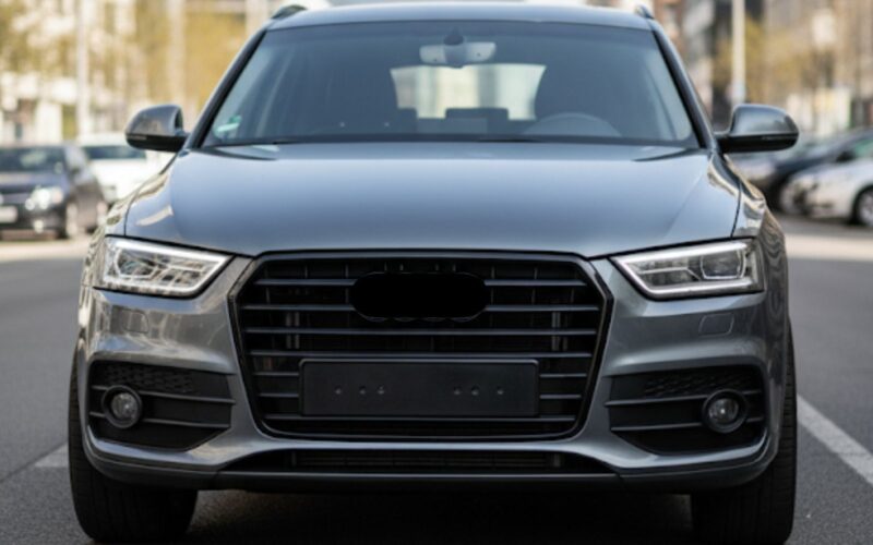 Audi Q3 8U RSQ3 stila bampera režģi melni spīdīgi - Image 4
