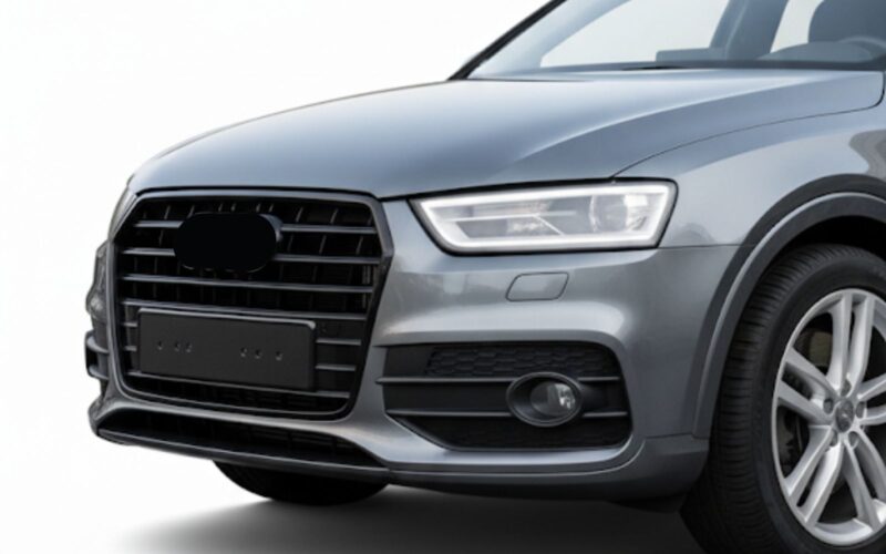 Audi Q3 8U RSQ3 stila bampera režģi melni spīdīgi - Image 3