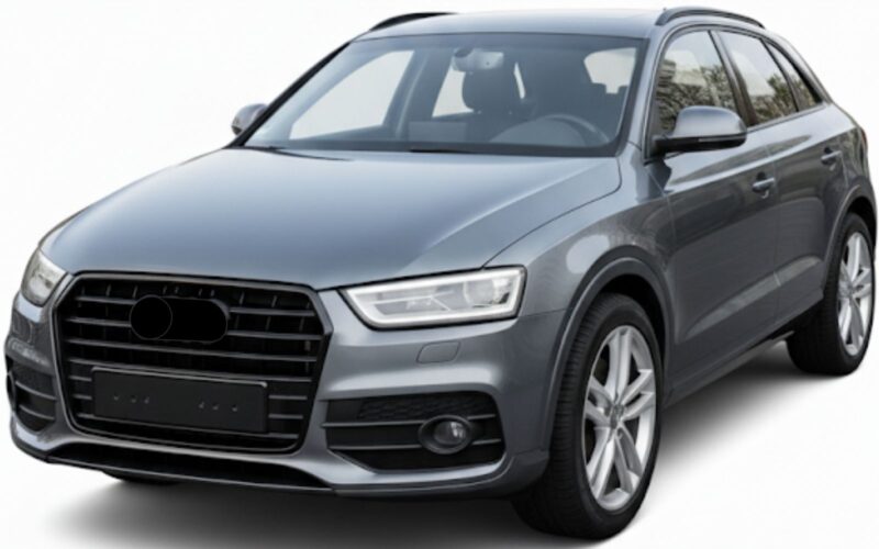 Audi Q3 8U RSQ3 stila bampera režģi melni spīdīgi - Image 2