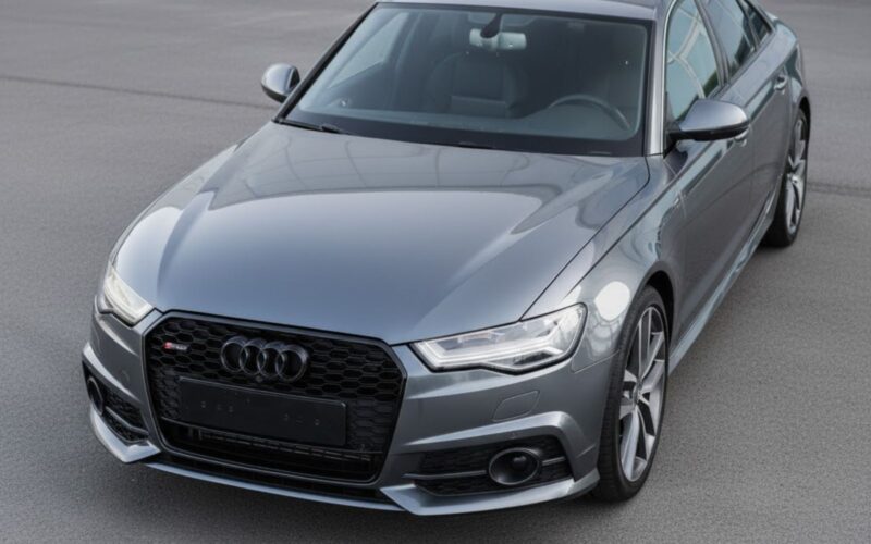 A6 C7.5 2015-2018 RS stila bampera režģi - Image 4