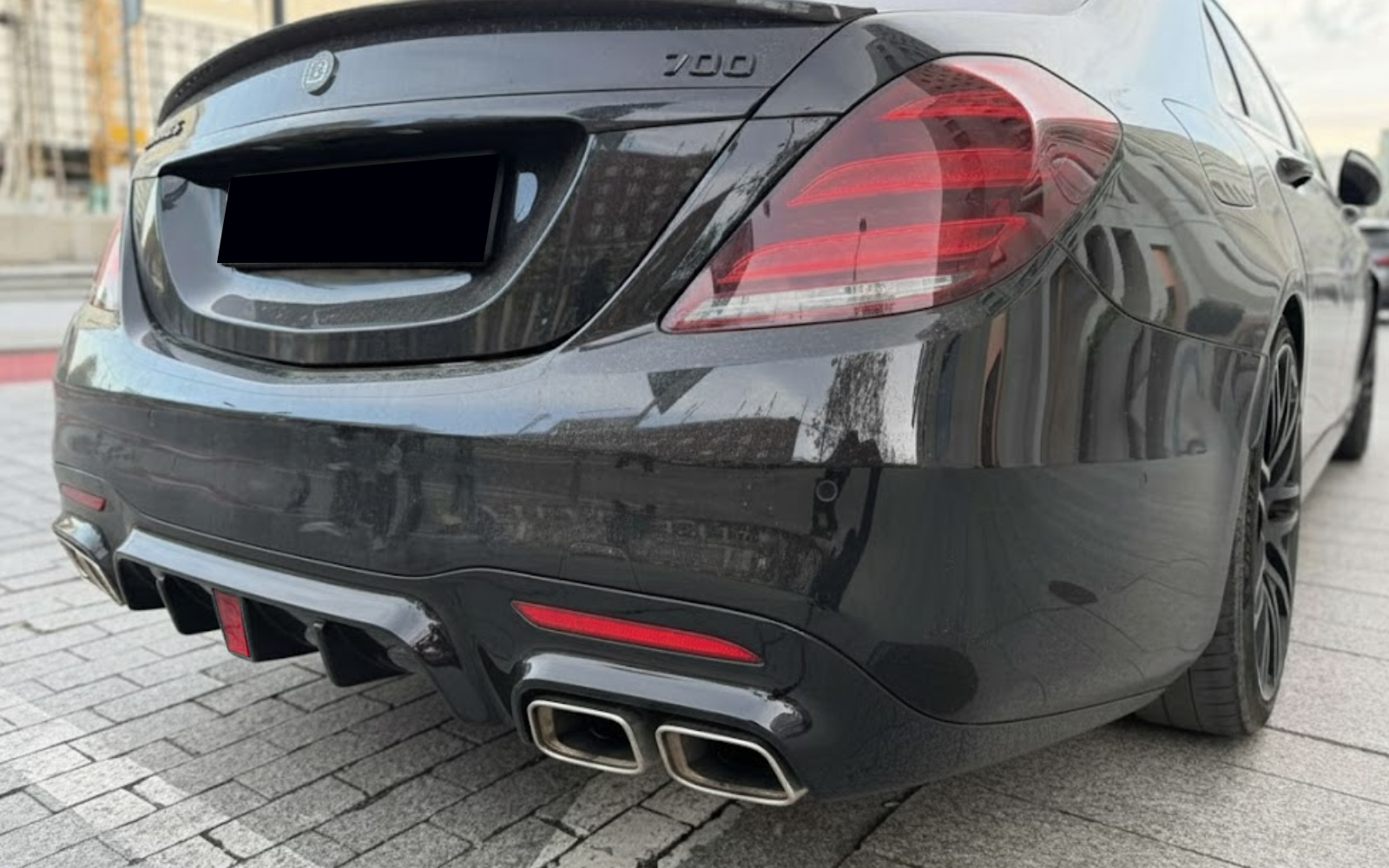 W222 S63 Brabus apdailos komplektas - Image 4