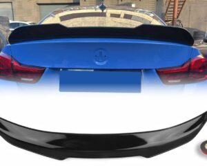 F82 PSM stila bagāžnieka spoileris melns spīdums