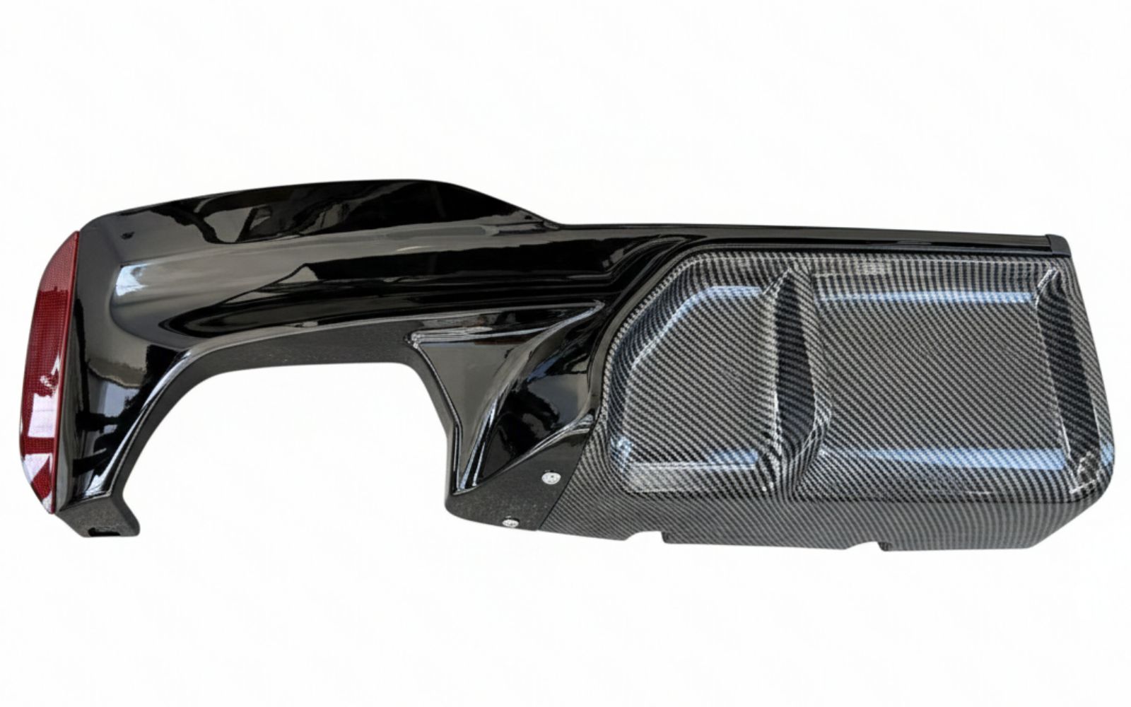 G30/G31 M5 stila aizmugurējā bampera difuzors oglekļa izskats - Image 5